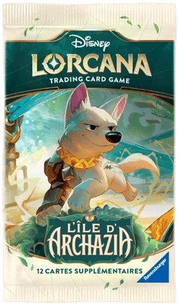Booster Disney Lorcana Chapitre 7 Archazia's Island - illustration Bolt