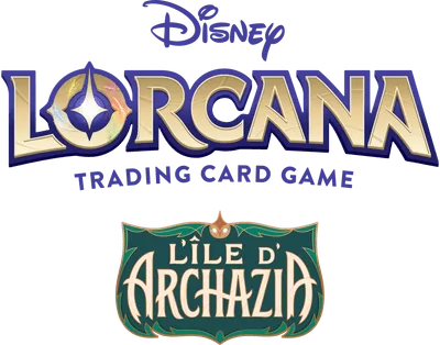 Logo officiel Disney Lorcana Chapitre 7 Archazia's Island