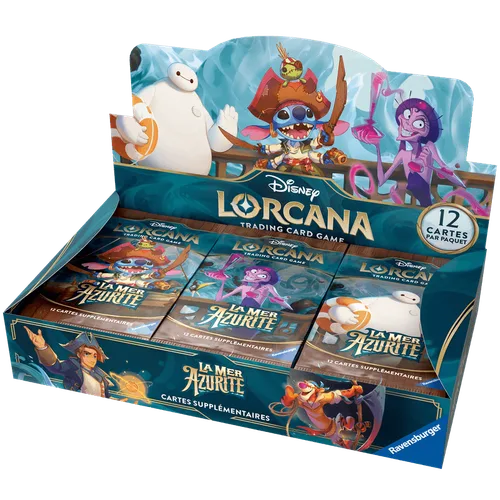 Display boosters Disney Lorcana Azurite Sea Chapitre 6 version française