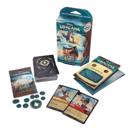 Deck starter Disney Lorcana Chapitre 6 Azurite Sea - Ambre/Rubis