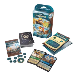 Deck starter Disney Lorcana Chapitre 6 Azurite Sea - Émeraude/Saphir