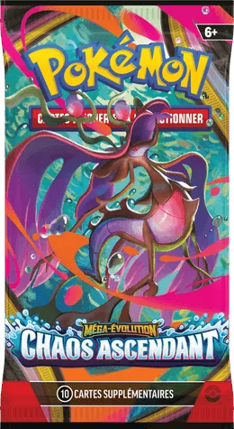 Booster Méga-Dragalge-ex - extension Pokémon Chaos Ascendant ME04