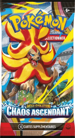Booster Méga-Pyroar-ex - extension Pokémon Chaos Ascendant ME04