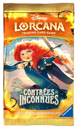 Booster Disney Lorcana Chapitre 12 Contrées Inconnues - illustration Merida