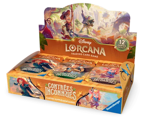 Display ouvert Disney Lorcana Chapitre 12 Contrées Inconnues - 24 boosters français
