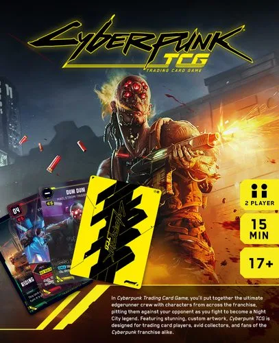 Campagne Kickstarter officielle du Cyberpunk TCG - Welcome to Night City par WeirdCo et CD Projekt Red