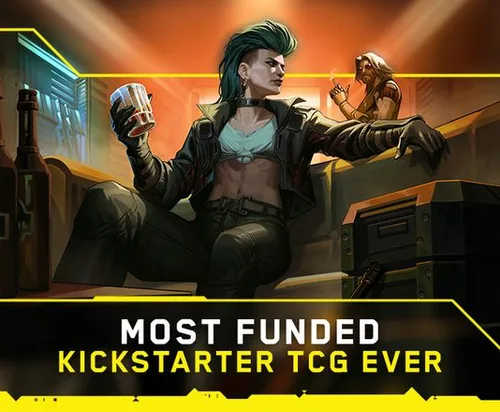 Record Kickstarter Cyberpunk TCG - 12 millions de dollars, TCG le plus financé de l'histoire