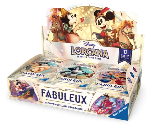 Display boosters Disney Lorcana Fabled Chapitre 9 version française