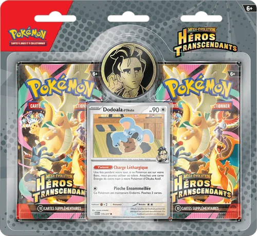 Coffret Collection Larry - Pokémon Méga-Évolution Héros Transcendants ME02.5