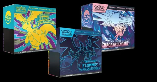 Boosters Pokémon Méga-Évolution - comparatif des extensions disponibles en 2026