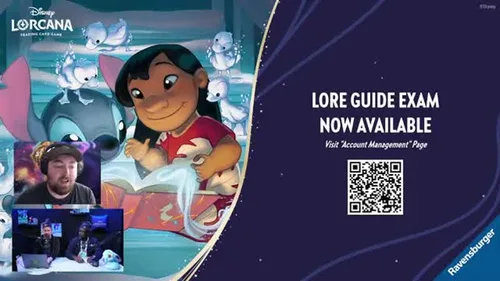 Slide Lore Guide Exam Now Available - accès via la page Account Management du Ravensburger PlayHub
