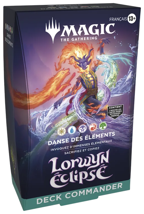 Deck Commander Danse des Éléments - Lorwyn Éclipsé Magic 2026 - Cendreline