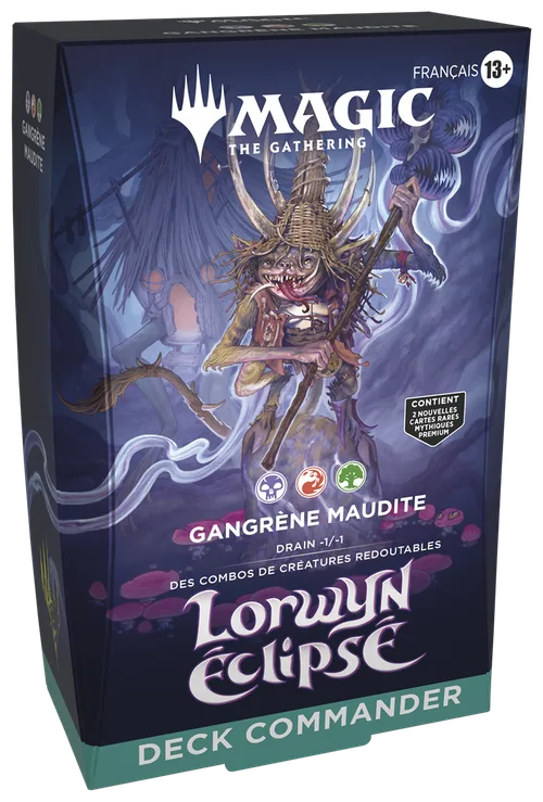 Deck Commander Gangrène Maudite - Lorwyn Éclipsé Magic 2026 - Tantine Ool