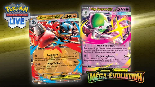 Battle Pass Méga-Évolution sur Pokémon TCG Live - extension ME01