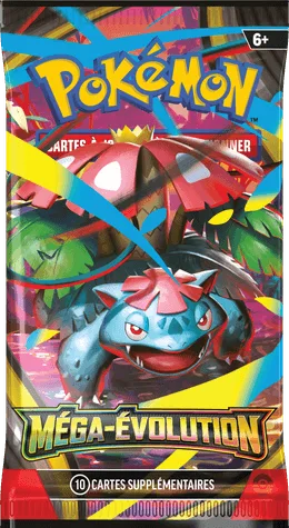 Booster Méga-Florizarre-ex extension Pokémon ME01 Méga-Évolution