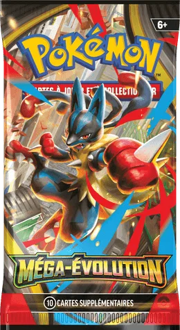 Booster Méga-Lucario-ex extension Pokémon ME01 Méga-Évolution