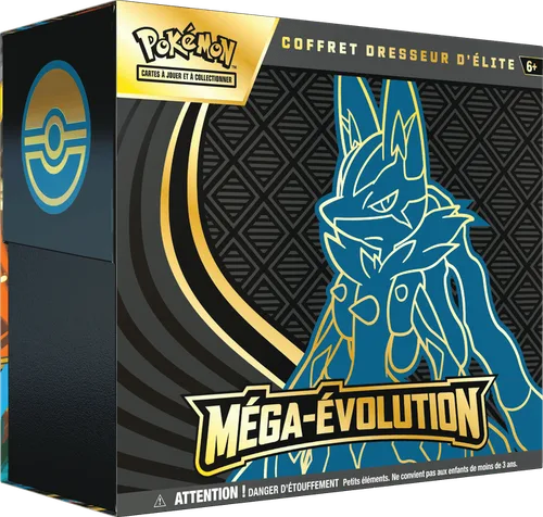 Elite Trainer Box Méga-Lucario-ex extension Pokémon ME01 Méga-Évolution