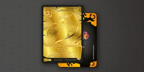 Carte Gold exclusive Naruto Mythos TCG Set 1 2eme Edition - visuel officiel