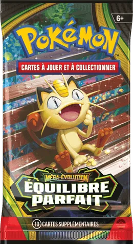Booster Pokémon Équilibre Parfait - illustration Méga Miaouss