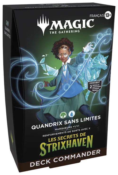 Deck Commander Quandrix - Les Secrets de Strixhaven Magic 2026