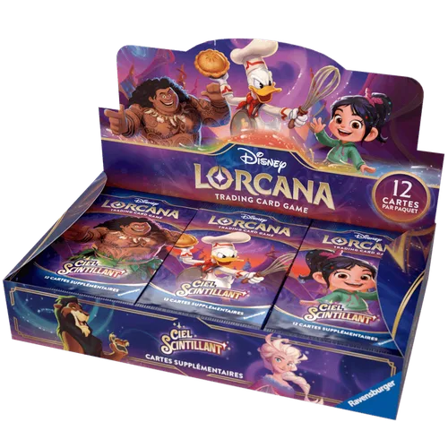 Display boosters Disney Lorcana Shimmering Skies Chapitre 5 version française