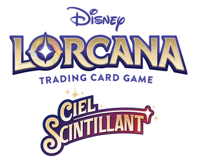 Logo officiel Disney Lorcana Chapitre 5 Shimmering Skies