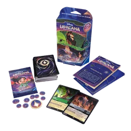 Deck starter Disney Lorcana Chapitre 5 Shimmering Skies - Émeraude/Acier