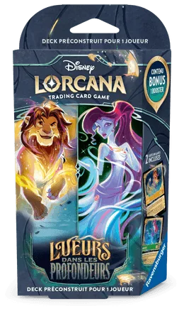 Starter Deck Disney Lorcana Chapitre 10 Whispers in the Well - Simba et Meg
